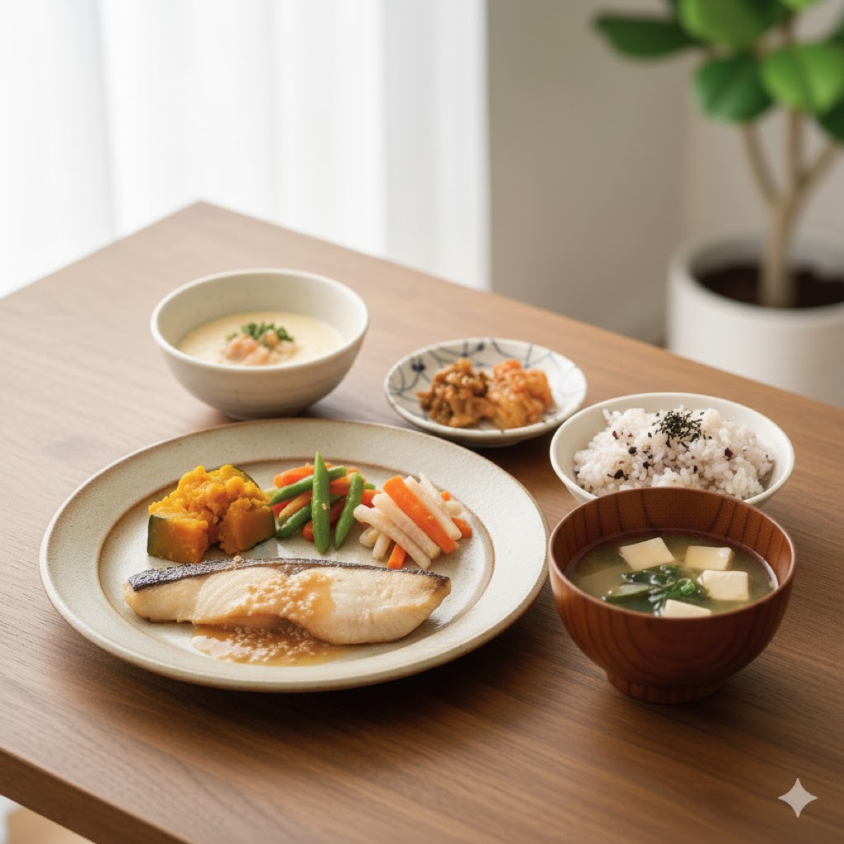 栄養バランスのとれた食事